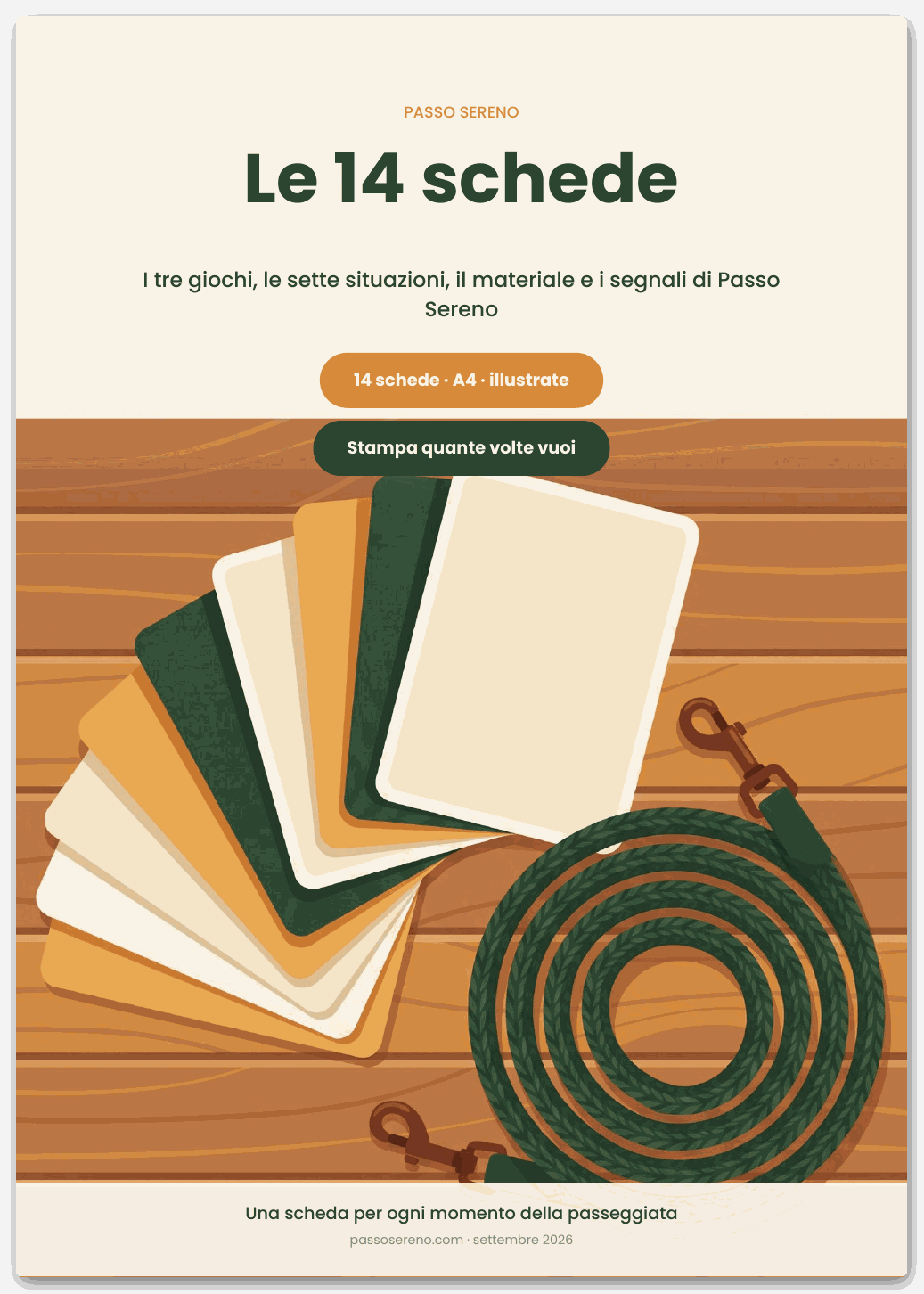 Copertina di Le 14 schede illustrate